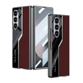Futrola LEATHER STYLE - Samsung Galaxy Z Fold 6 5G crvena (GKK case) (MS).