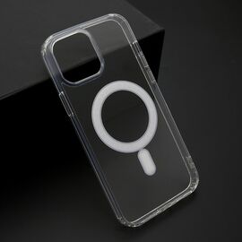 Futrola STANDARD MagSafe (sa IC) - iPhone 14 Pro Max (6.7) providna (bela) (MS).