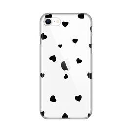 Silikonska futrola PRINT Skin - iPhone 7/8/SE (2020)/SE (2022) Hearts.