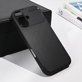 Futrola Defender Carbon - iPhone 17 crna.