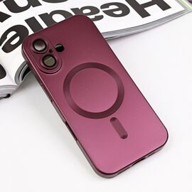 Futrola Magsafe Chrome - iPhone 16 6.1 bordo.