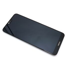 LCD displej (ekran) - Nokia 7.1 + Touch screen black (crni) ORG (MS).