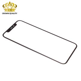 Staklo touchscreen-a - Iphone XS + OCA stiker (Crown Quality) black (crni) (MS).