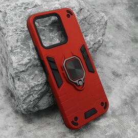 Futrola Square ring - Huawei Honor X8c crvena (MS).