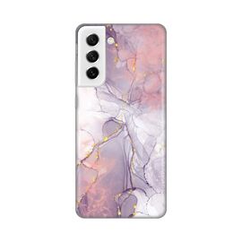 Silikonska futrola PRINT - Samsung G990 Galaxy S21 FE Pink Marble.