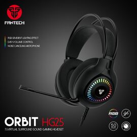 Slusalice Gaming Fantech HG25 Orbit crne.