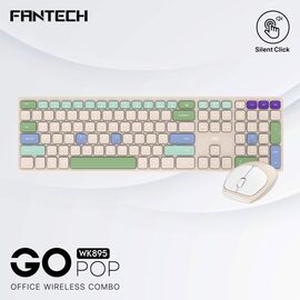 Combo mis tastatura wireless Fantech WK-895 bez.