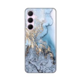 Silikonska futrola PRINT - Samsung A356 Galaxy A35 5G 5G Blue Gold Marble.