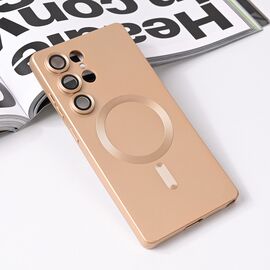 Futrola Magsafe Chrome - Samsung S938 Galaxy S25 Ultra zlatna.