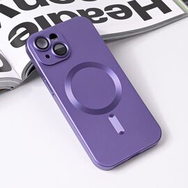 Futrola Magsafe Chrome - iPhone 15 6.1 ljubicasta.