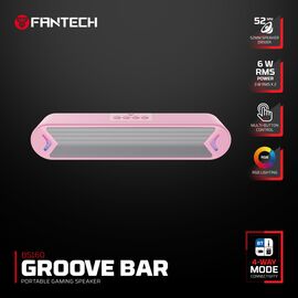 Bluetooth zvucnik Fantech BS160 GROOVE BAR pink.