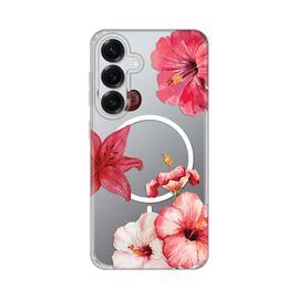 Futrola print Magsafe - Samsung S931 Galaxy S25 Hibiscus.