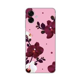 Silikonska futrola PRINT Skin - Samsung A075F Galaxy A07 Pink Orchid.