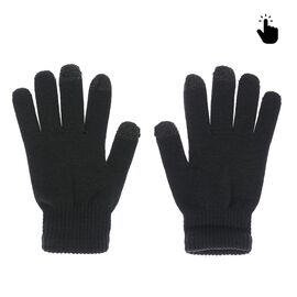 Rukavice - touch screen RY M (22cm) crne.