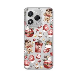 Silikonska futrola PRINT Skin - Huawei Honor 400 Lite Cozy Christmas.