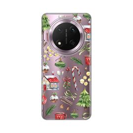 Silikonska futrola PRINT Skin - Huawei Honor Magic 7 lite Winter Spirit.