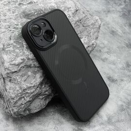 Futrola CARBON MagSafe - iPhone 15 crna (small camera) (MS).