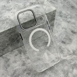 Futrola COLOR RING MagSafe - iPhone 17 Pro bela (MS).