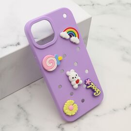 Futrola TOY - iPhone 15 ljubicasta (MS).