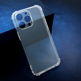 Silikonska futrola CRASHPROOF - iPhone 15 Pro Max (6.7) providna (MS).