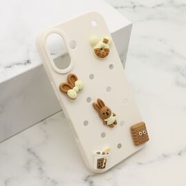 Futrola TOY - iPhone 16 (6.1) bela (MS).