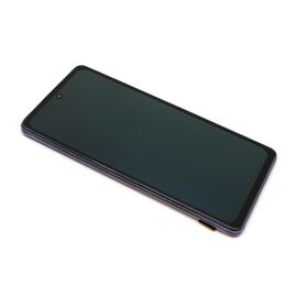LCD displej (ekran) - Samsung G780F Galaxy S20 FE + Touch screen + frame black (crni) (MS).