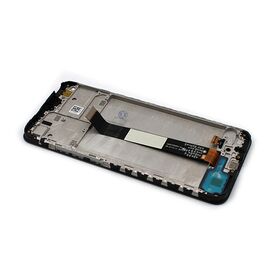 LCD displej (ekran) - Xiaomi Redmi 9C + Touch screen + frame black (crni) (MS).