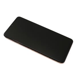LCD displej (ekran) - Samsung A047 Galaxy A04s + Touch screen + frame Full ORG black (crni) (GH82-29805A/29806A) (MS).
