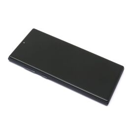 LCD displej (ekran) - Samsung N975F Galaxy Note 10 Plus + Touch screen + frame TFT black (crni) (MS).