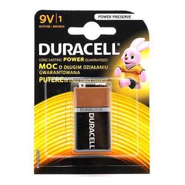 Baterija alkalna 9V 6LP3146/MN1604 blister 1/1 Duracell (MS).