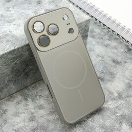 Futrola COLOR METAL MagSafe II - iPhone 17 Pro srebrna (MS).