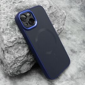 Futrola CARBON MagSafe - iPhone 13 (6.1) plava (small camera) (MS).