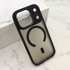 Futrola SILKY MagSafe II - iPhone 17 Pro crna (MS).