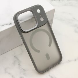 Futrola SILKY MagSafe II - iPhone 17 Pro siva (MS).