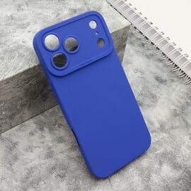 Silikonska futrola Pro Camera - iPhone 17 Pro Max (6.9) tamno plava (MS).