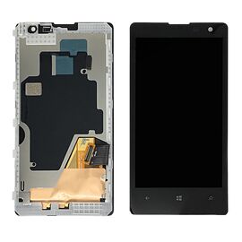 LCD displej (ekran) - Nokia 1020 Lumia+touchscreen crni.