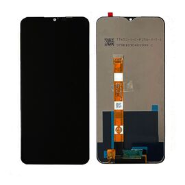 LCD displej (ekran) - Realme 7i+touch screen crni (Global).