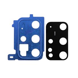 Staklo kamere - Samsung G986 Galaxy S20 Plus 5G komplet plavo.