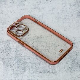 Futrola Cirkon Camera - iPhone 13 Pro roze.