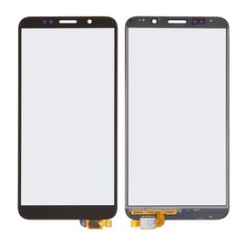 Staklo touchscreen-a + OCA - Huawei Y5P 2020 Crno.