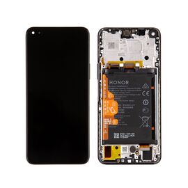 LCD displej (ekran) - Huawei Honor 50 Lite + touchscreen + baterija + frame Deep See Blue Service Pack ORG/02354FMW.