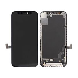 LCD displej (ekran) - Iphone 12 mini + touchscreen black (crni) (LTPS-TFT LCD TDDI-Incell (RJ).