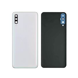 Poklopac - Samsung A705/Galaxy A70 2019 white (beli) + staklo kamere (NO LOGO).