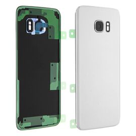 Poklopac - Samsung G935/Galaxy S7 Edge Pearl white (beli) + staklo kamere (NO LOGO).