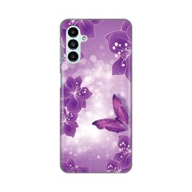 Silikonska futrola PRINT - Samsung A136 Galaxy A13 5G/A047 Galaxy A04s Butterfly And Flowers.