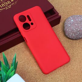 Silikonska futrola Teracell Giulietta - Huawei Honor X7a mat crvena.