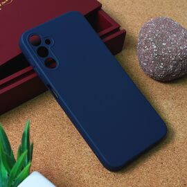 Silikonska futrola Teracell Giulietta - Samsung A146B Galaxy A14 5G mat tamno plava.