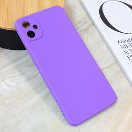 Silikonska futrola Teracell Giulietta - Samsung A055 Galaxy A05 mat ljubicasta.