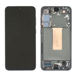 LCD displej (ekran) - Samsung S916B/Galaxy S23 Plus + touchscreen + frame Green Service Pack ORG/GH82-30477C.