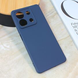 Silikonska futrola Teracell Giulietta - Xiaomi Redmi Note 13 5G (EU) mat tamno plava.